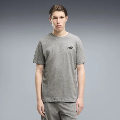 Essentials Small No. 1 Logo T-Shirt Men in Gray () | Size Large - PUMA - Modalova