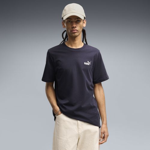 Essentials Small No. 1 Logo T-Shirt Men in Blue | Size Large - PUMA - Modalova