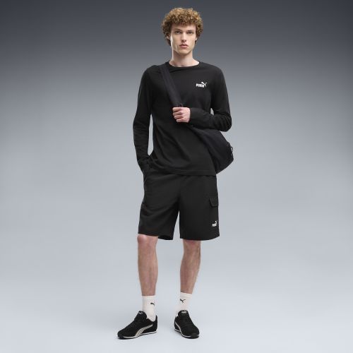 Shorts cargo in tessuto Essentials con logo N. 1 da 9" da uomo, Accessori, Nero, S - PUMA - Modalova