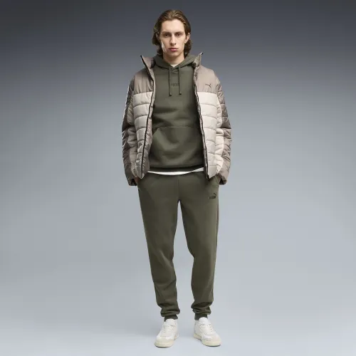 Essentials No. 1 Logo Sweatpants Men in Green () | Size Large - PUMA - Modalova