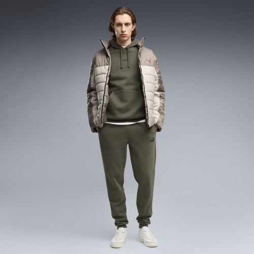 Essentials No. 1 Logo Sweatpants Men in Green | Size Large - PUMA - Modalova