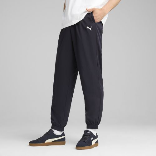 Essentials Woven Pants Men in Blue | Size Large - PUMA - Modalova