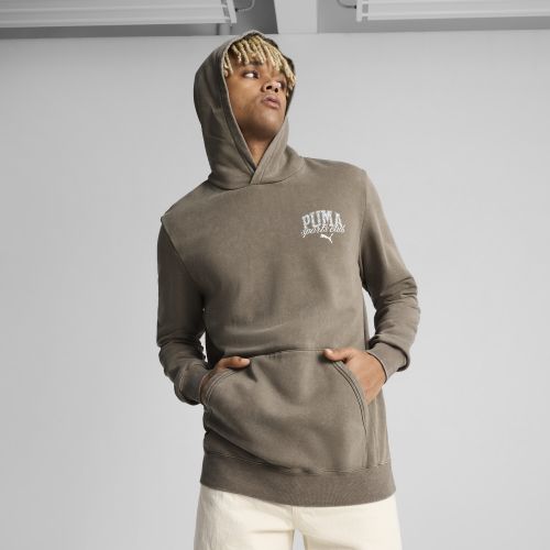 Sudadera lavada con capucha Class para hombre, Ropa, Marrón, L - PUMA - Modalova