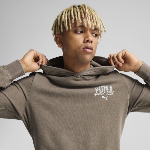 Sudadera lavada con capucha Class para hombre, Ropa, Marrón, L - PUMA - Modalova