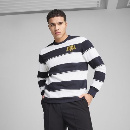 Sudadera de rayas Class para hombre, Ropa, Azul, L - PUMA - Modalova