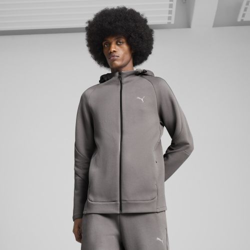 Chaqueta con capucha EVOSTRIPE II para hombre, Ropa, Gris, L - PUMA - Modalova