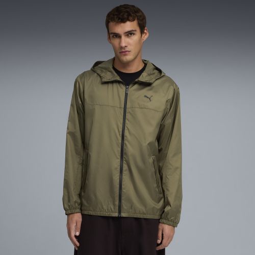 Essentials Regular Windjacke Herren, Kleidung, Grün, XS - PUMA - Modalova