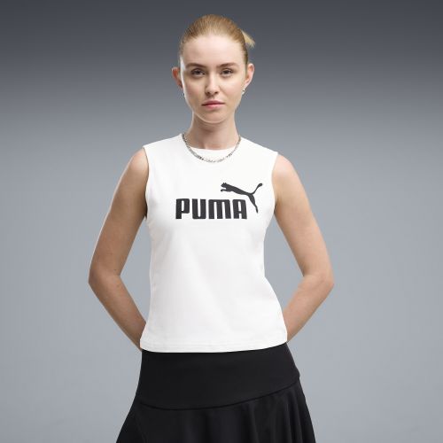 ESS No. 1 Logo Slim Tanktop Damen, Kleidung, WeiÃŸ, 3XL - PUMA - Modalova