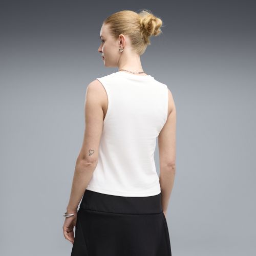 Camiseta de tirantes ESS No. 1 Logo Slim para mujer, Ropa, Blanco, 3XL - PUMA - Modalova