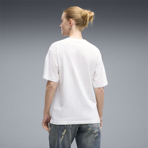 Camiseta holgada ESS para mujer, Ropa, Blanco, XXS - PUMA - Modalova