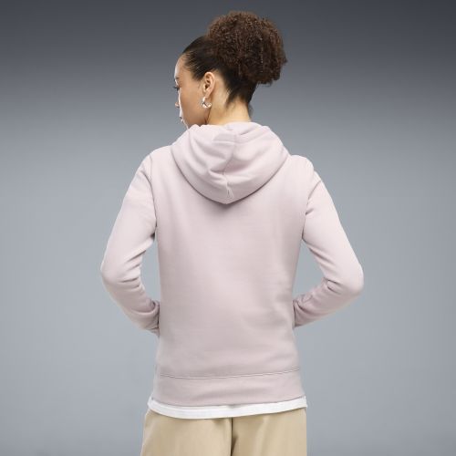 Sudadera con capucha ESS Metálico para mujer, Ropa, Rosa, S - PUMA - Modalova
