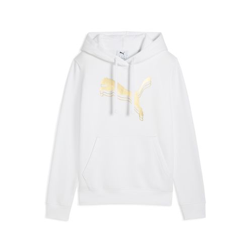 Sudadera con capucha ESS Metálico para mujer, Ropa, Blanco, S - PUMA - Modalova