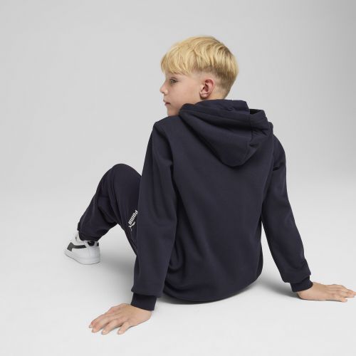 Sudadera de frisa con capucha ESS con logotipo n.º 1 juvenil, Ropa, Azul, 2-3Y - PUMA - Modalova