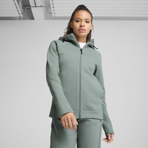 Chaqueta con capucha EVOSTRIPE II para mujer, Ropa, Verde, XS - PUMA - Modalova