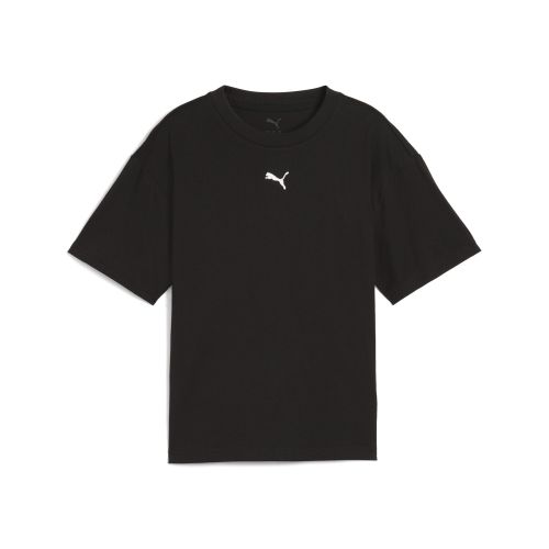 Camiseta de corte rectangular Essentials juvenil, Accesoiros, Negro, 15-16Y - PUMA - Modalova