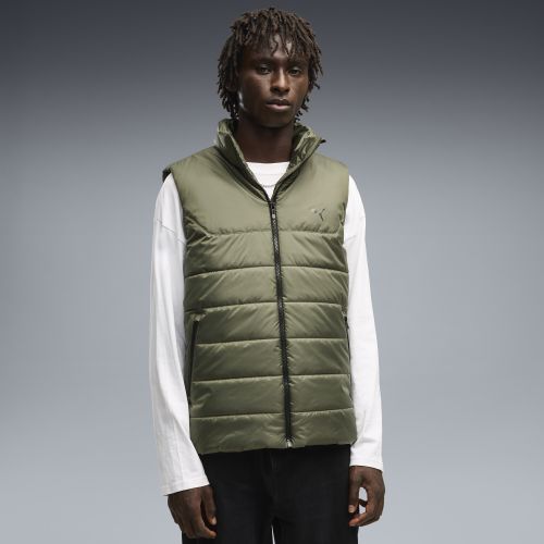 Essentials Padded Vest Men in Green () | Size Large - PUMA - Modalova