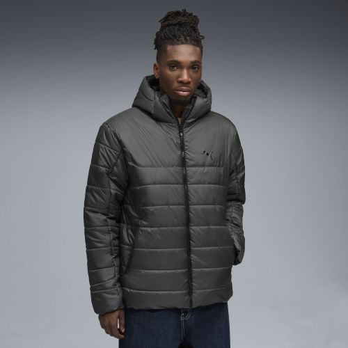 Chaqueta acolchada con capucha Essentials para hombre, Ropa, Gris, S - PUMA - Modalova