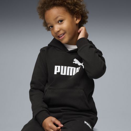 Tuta da ginnastica con logo Essentials No. 1 per bambini, Abbigliamento, Nero, 4-5Y - PUMA - Modalova