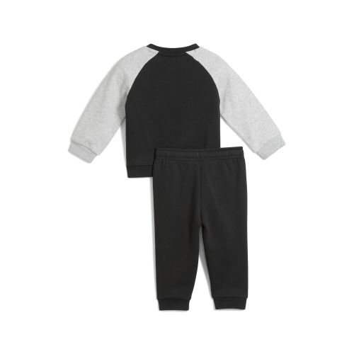 Conjunto de sudadera Minicats Essentials Raglan infantil, Ropa, Negro, 4-6M - PUMA - Modalova
