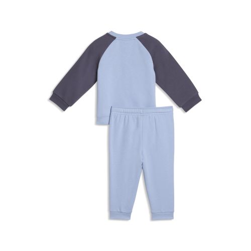 Conjunto de sudadera Minicats Essentials Raglan infantil, Ropa, Azul, 4-6M - PUMA - Modalova