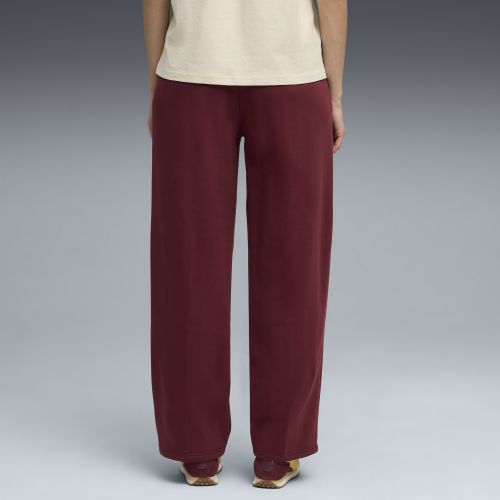 Pantaloni dritti con logo Essentials Nature 2.0 da donna, Accessori, Rosso, XXS - PUMA - Modalova