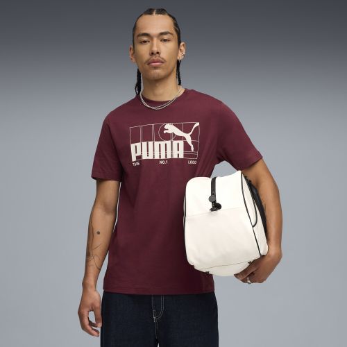 Camiseta estampada con logo n.º 1 para hombre, Ropa, Rojo, S - PUMA - Modalova
