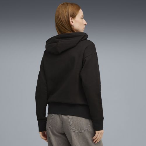 Sudadera holgada con capucha y cremallera HER para mujer, Ropa, Negro, XXS - PUMA - Modalova