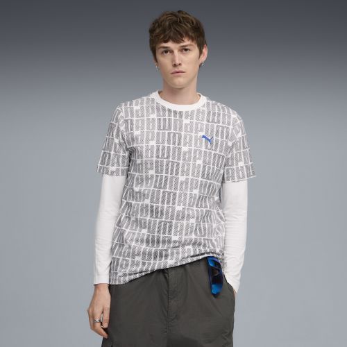 Camiseta Essentials Logo Lab para hombre, Ropa, Blanco, S - PUMA - Modalova