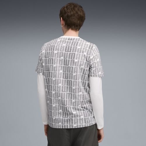 Camiseta Essentials Logo Lab para hombre, Ropa, Blanco, S - PUMA - Modalova