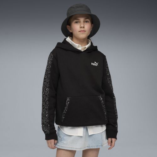 Sudadera con estampado animal y capucha Essentials juvenil, Accesoiros, Negro, 15-16Y - PUMA - Modalova