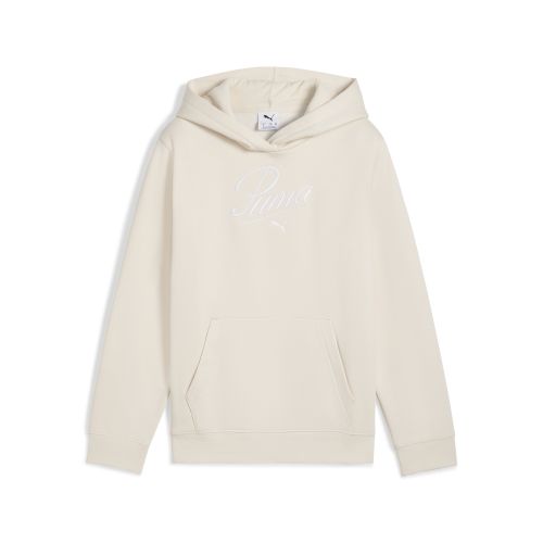 Sudadera con capucha Essentials Script juvenil, Accesoiros, Blanco, 15-16Y - PUMA - Modalova