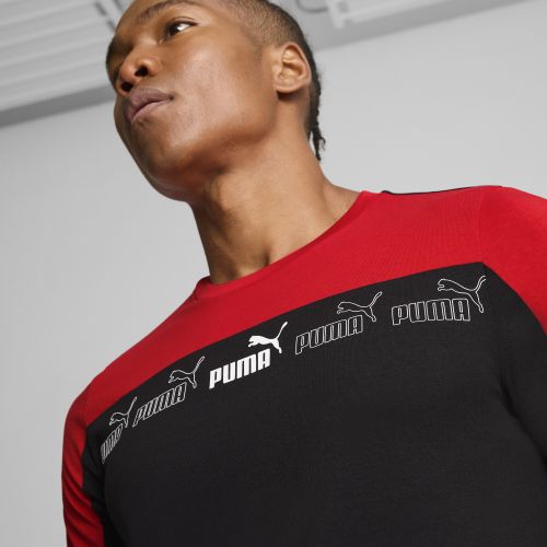 Camiseta Around The Block para hombre, Ropa, Rojo, XS - PUMA - Modalova
