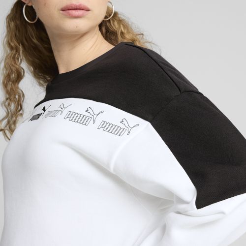 Sudadera Around The Block para mujer, Ropa, Blanco, XS - PUMA - Modalova