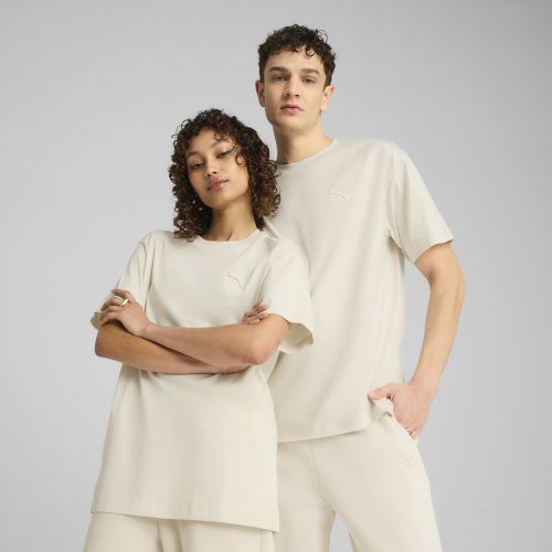 T-shirt Essentials Elevated unisex, Abbigliamento, Bianco, L - PUMA - Modalova