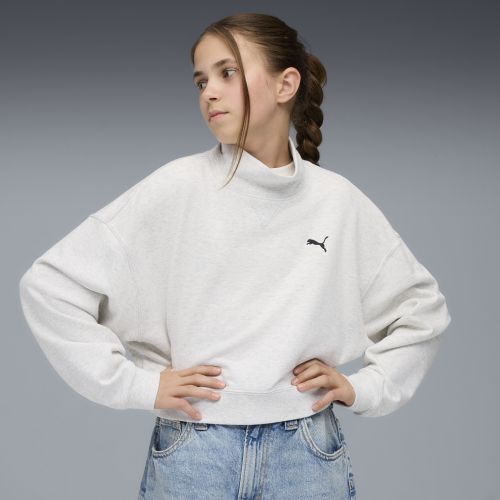 Sudadera extragrande Wardrobe Essentials Go Together juvenil, Accesoiros, Blanco, 15-16Y - PUMA - Modalova