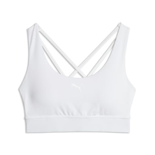 Sujetador de training para mujer Fit Mid Impact, Ropa, Blanco, XXS - PUMA - Modalova