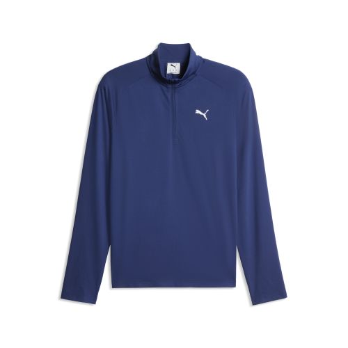 Maglia da allenamento con zip a un quarto Leipzig da uomo, Accessori, Blu, S - PUMA - Modalova