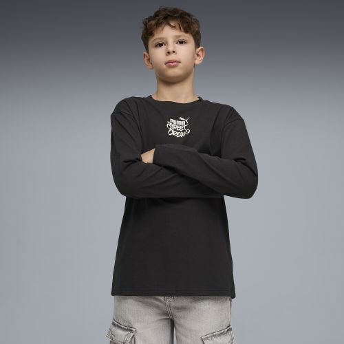 Camiseta de manga larga holgada MID 90s juvenil, Ropa, Negro, 7-8Y - PUMA - Modalova