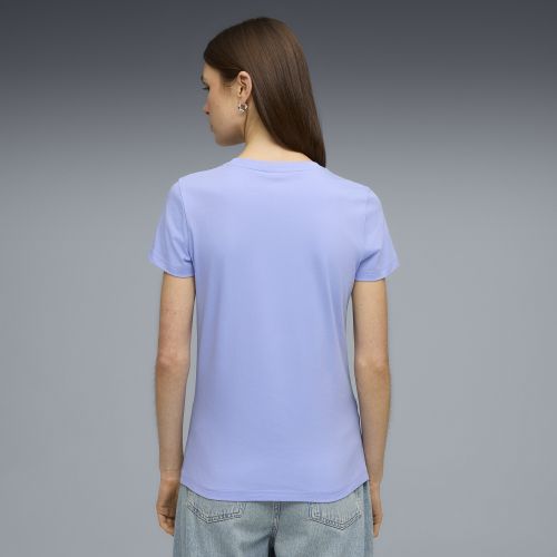 Camiseta Essentials Script para mujer, Ropa, Morado, XS - PUMA - Modalova