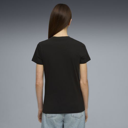 Camiseta Essentials Script para mujer, Ropa, Negro, XS - PUMA - Modalova
