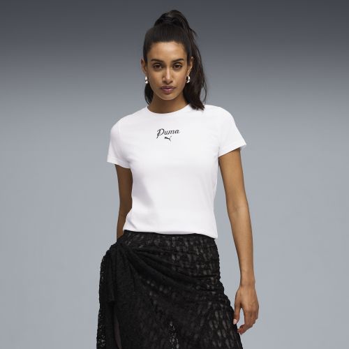 Essentials Script T-Shirt Damen, Kleidung, , XXS - PUMA - Modalova