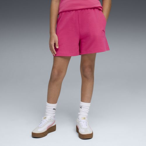 Shorts de talle alto Essentials juveniles, Ropa, Rosa, 15-16Y - PUMA - Modalova