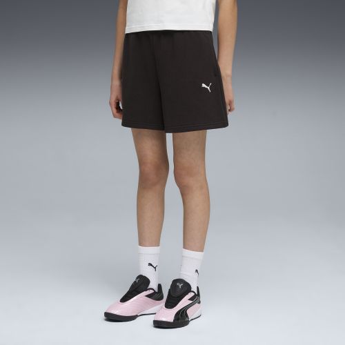 Shorts de talle alto Essentials juveniles, Ropa, Negro, 4-5Y - PUMA - Modalova