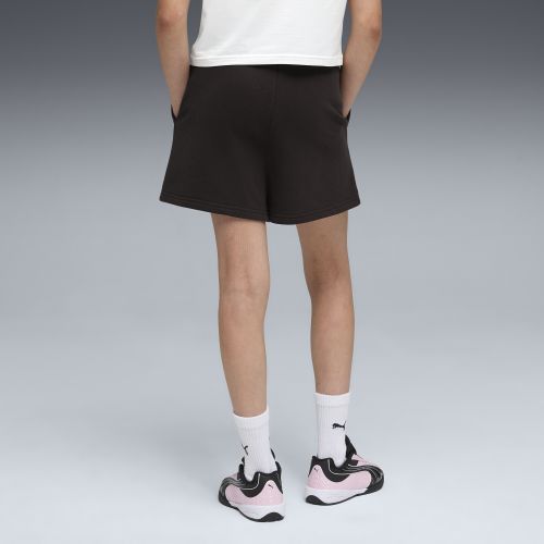 Shorts de talle alto Essentials juveniles, Ropa, Negro, 5-6Y - PUMA - Modalova