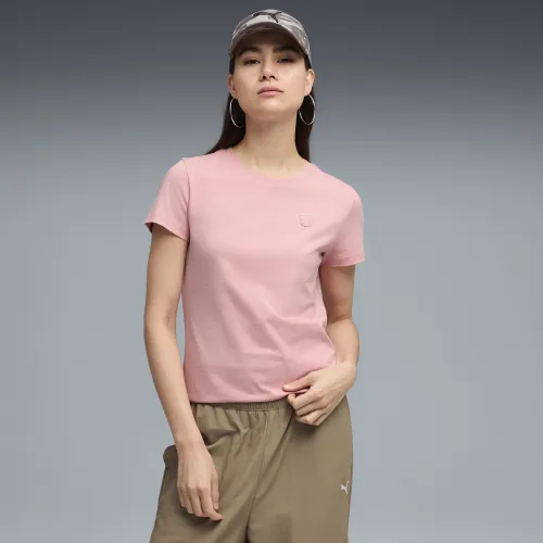 T-shirt Essentials Elevated da donna, Abbigliamento, Rosa, S - PUMA - Modalova
