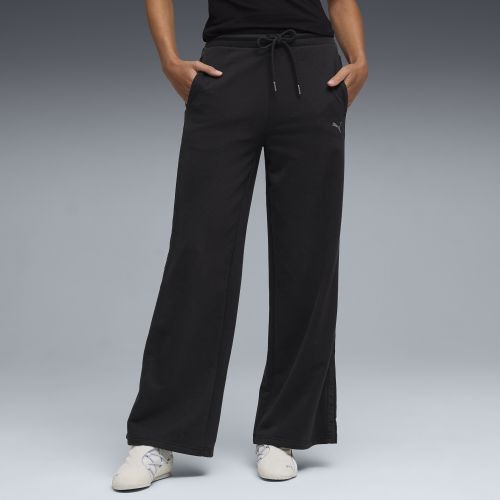 Pantaloni larghi a vita alta HER da donna, Abbigliamento, Nero, XS - PUMA - Modalova