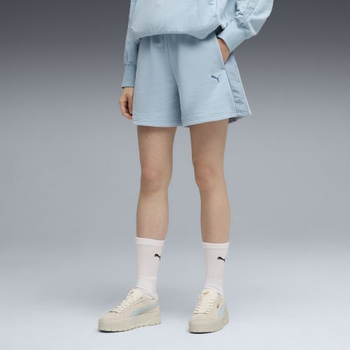 Shorts a vita alta HER 5" da donna, Accessori, Blu, XS - PUMA - Modalova