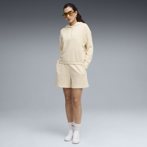 Chándal corto holgado con capucha para mujer, Ropa, Blanco, S - PUMA - Modalova