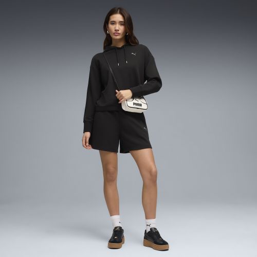 Chándal corto holgado con capucha para mujer, Ropa, Negro, S - PUMA - Modalova