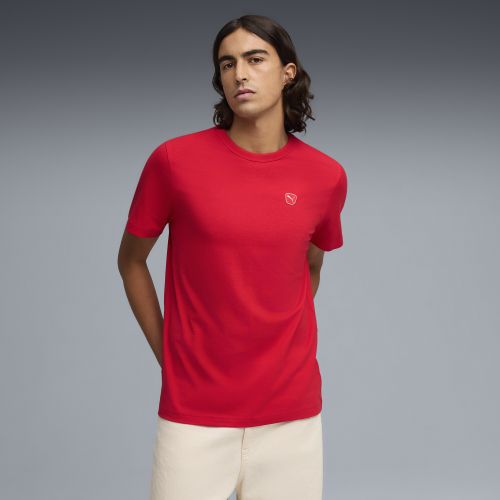T-shirt da uomo Essentials Elevated, Accessori, Rosso, S - PUMA - Modalova